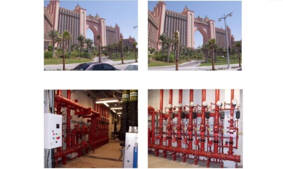 Installation, Testing and Commissioning of Sprinkler System, Hose reel System and FM 200 System dubai